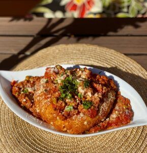 bolognese riceball