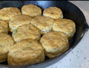 dairy free cheddar and herb biscuits cooking with flava with ava