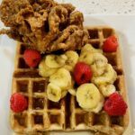 Vegan chicken and waffles recipe