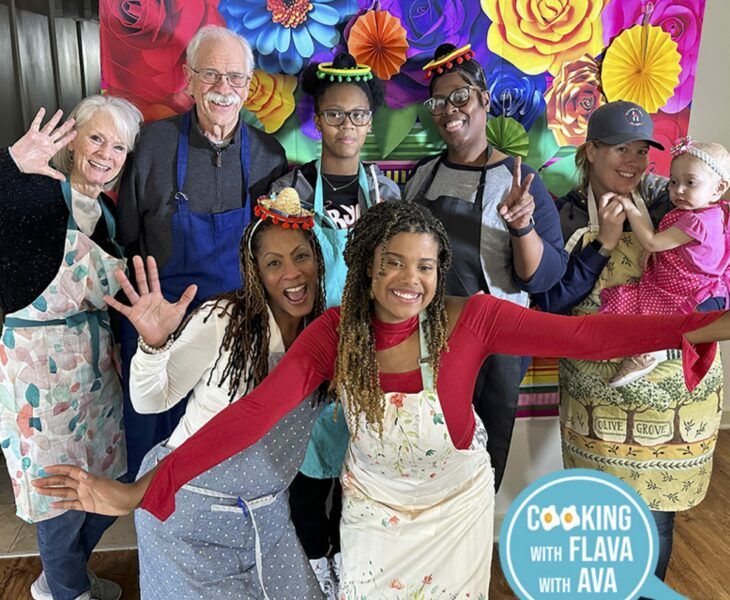 vegan flautas recipe Christopher's Haven Cooking with Flava with Ava